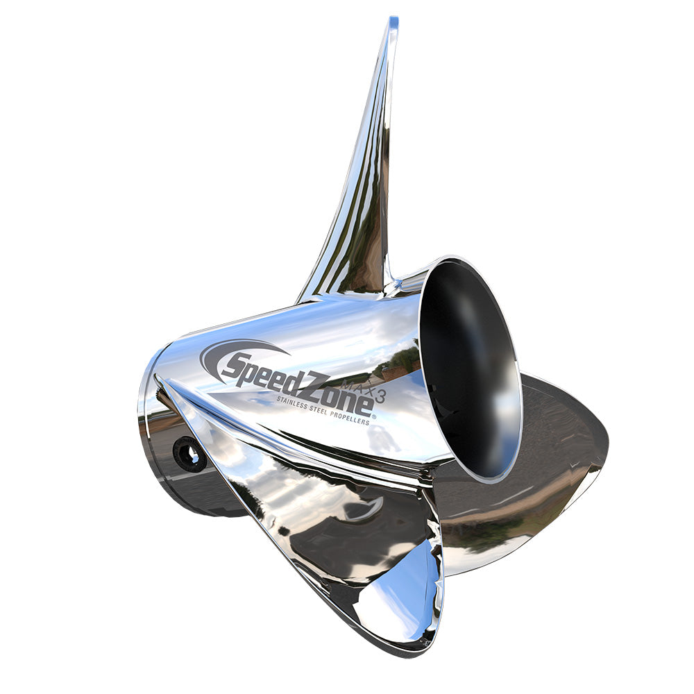 Turning Point SpeedZone Max3 - Right Hand - Stainless Steel Propeller - 3-Blade - 14.8" x 24 Pitch - 31542410