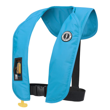 Mustang MIT 70 Manual Inflatable PFD - Azure (Blue) - MD4041-268-0-202