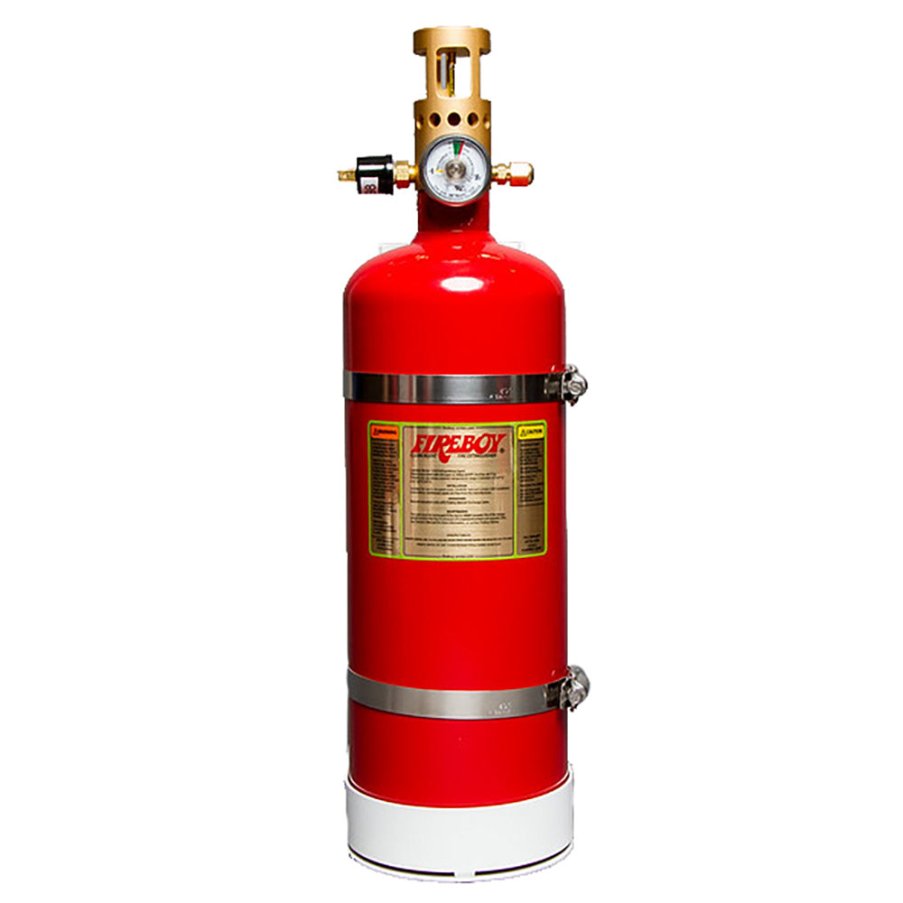 Fireboy-Xintex Automatic Vertical Fire Extinguisher w/Heavy Duty Bracket - 175 Cubic Feet Volume Protected - CG0175NVC-F