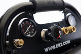 DetailK2 DK2 Twin Cylinder 1 HP 4-Gallon Oil-Free Silent Air Compressor - AC04G