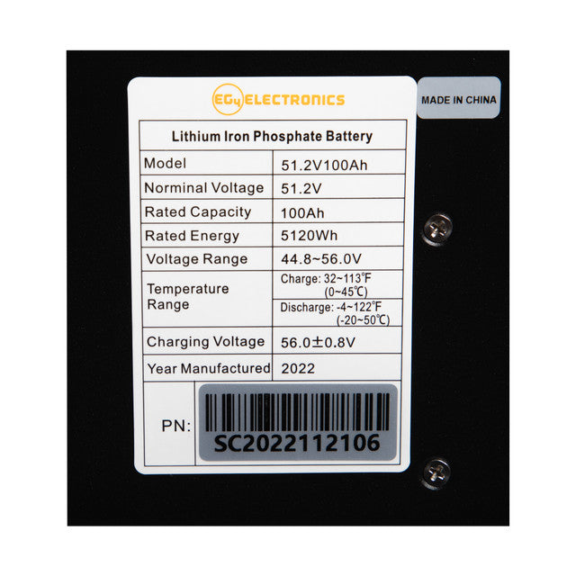 EG4 Electronics LL-S Lithium Battery | 48V 100AH | Server Rack Battery | UL1973, UL9540A