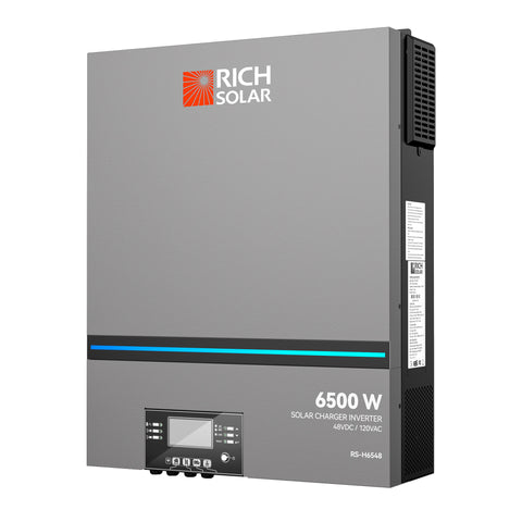 Rich Solar 6500 Watt 48 Volt Off-grid Hybrid Solar Inverter 550v Pv Input