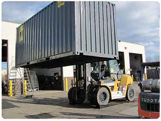 Equipment Lock Container Ramps
