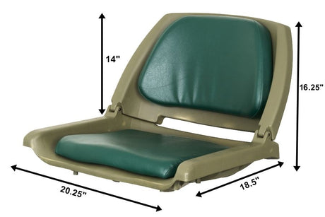 Sea Eagle Green Swivel Seat
