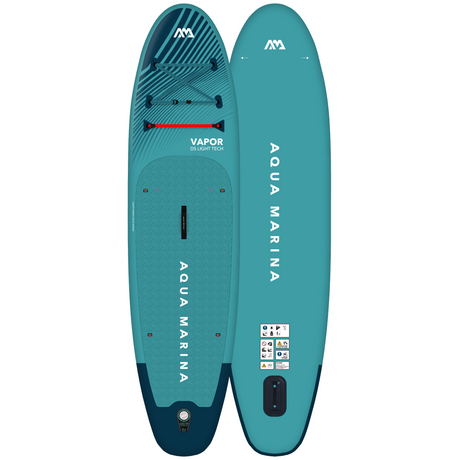 Aqua Marina 10’4″ Vapor - All-Around iSUP, 3.15m/15cm, with paddle and safety leash