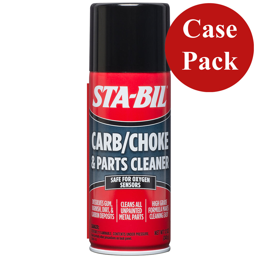 STA-BIL Carb Choke Parts Cleaner - 12.5oz *Case of 12* - 22005CASE