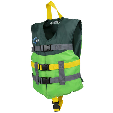 MTI Child Life Jacket - Bright Green/Forest Green - 30-50lbs - MV230H-814