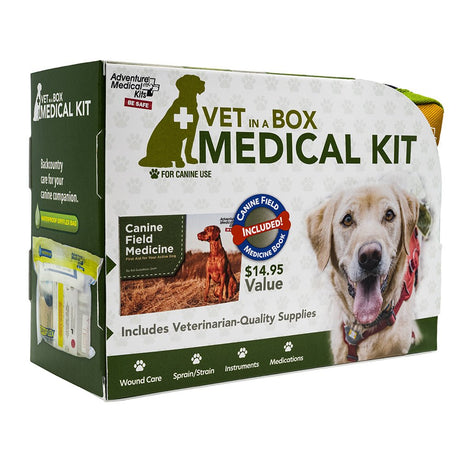 Adventure Medical Dog Series - Vet in a Box First Aid Kit - 0135-0117 - CW89108 - Avanquil