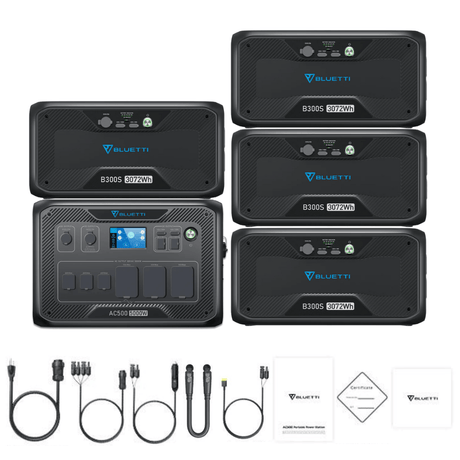 BLUETTI AC500 + B300S | Home Battery Backup - BP-AC500B300S+B300S[3] - Avanquil