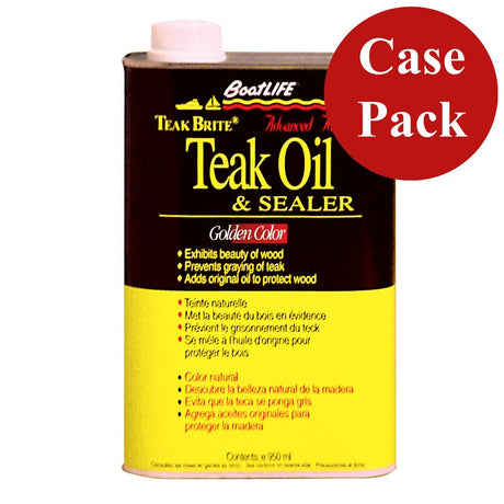 BoatLIFE Teak Brite® Advanced Formula Teak Oil - 32oz *Case of 12* - 1188CASE - CW81018 - Avanquil