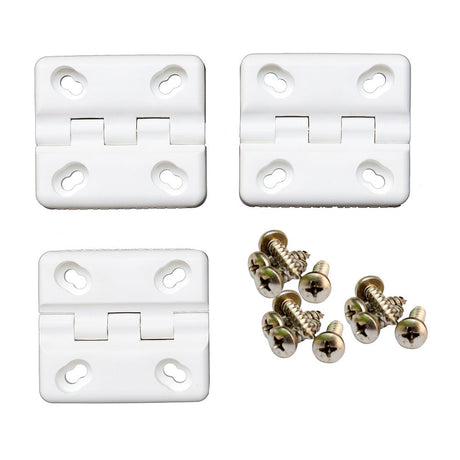 Cooler Shield Replacement Hinge f/Coleman® & Rubbermaid® Coolers - 3-Pack - CA76313 - CW70145 - Avanquil