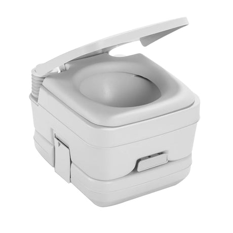 Dometic 964 Portable Toilet w/Mounting Brackets - 2.5 Gallon - Platinum - 311096406 - CW37710 - Avanquil