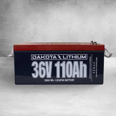 Dakota Lithium 36V 110AH DEEP CYCLE LIFEPO4 SINGLE BATTERY
