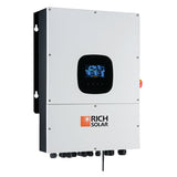 Rich Solar Nova 12k Pv Hybrid Inverter | All-in-one Solar Inverter | 12000w Pv Input | 10000w Output | 48v 120/240v Split Phase