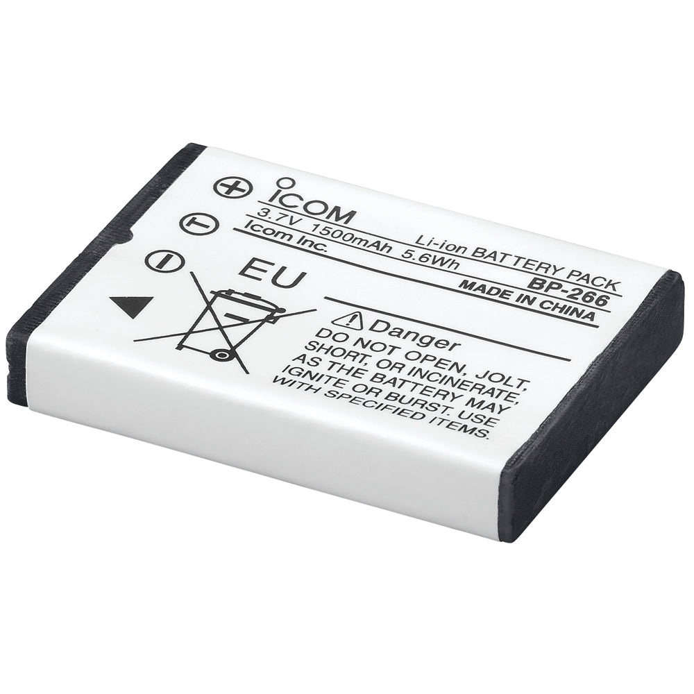 Icom Li-Ion 1500MAH Battery Pack f/M24 - BP266