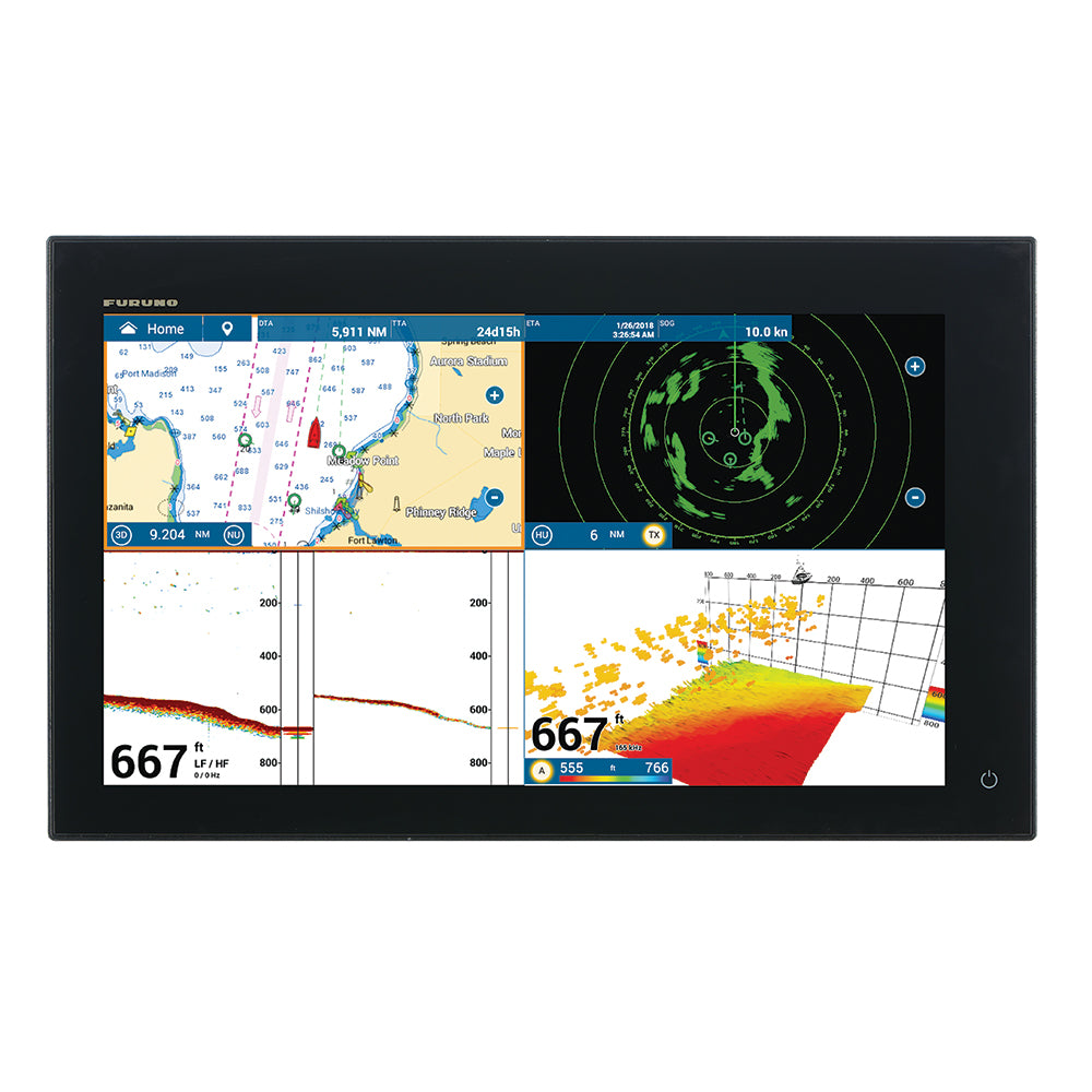 Furuno NavNet TZtouch3 19" MFD w/1kW Dual Channel CHIRP™ Sounder - TZT19F