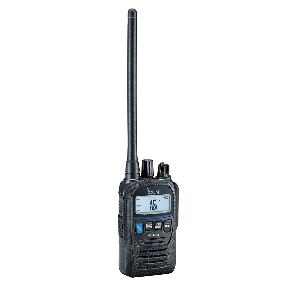 Icom M85UL Intrinsically Safe, Ultra Compact Handheld VHF Marine Radio w/5W Power Output - M85UL 31
