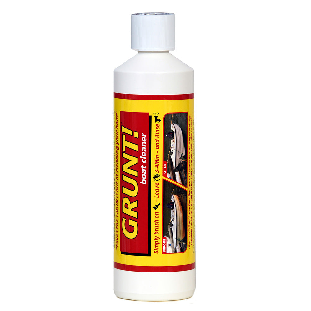 GRUNT! 16oz Boat Cleaner - Removes Waterline & Rust Stains - GBC16
