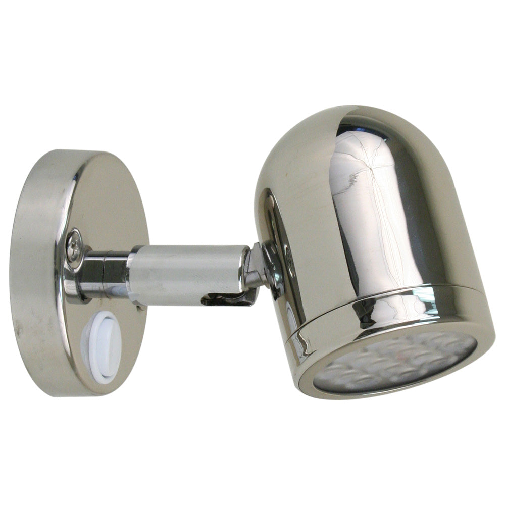 Scandvik LED 304 Stainless Steel LED Reading Light - 8-30V - 19053P