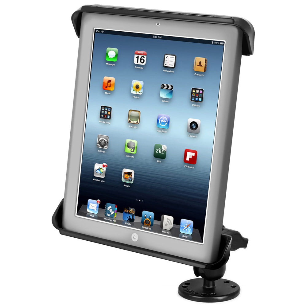 RAM Mount Tab-Tite iPad / HP TouchPad Cradle Flat Surface Mount - RAM-B-138-TAB3U