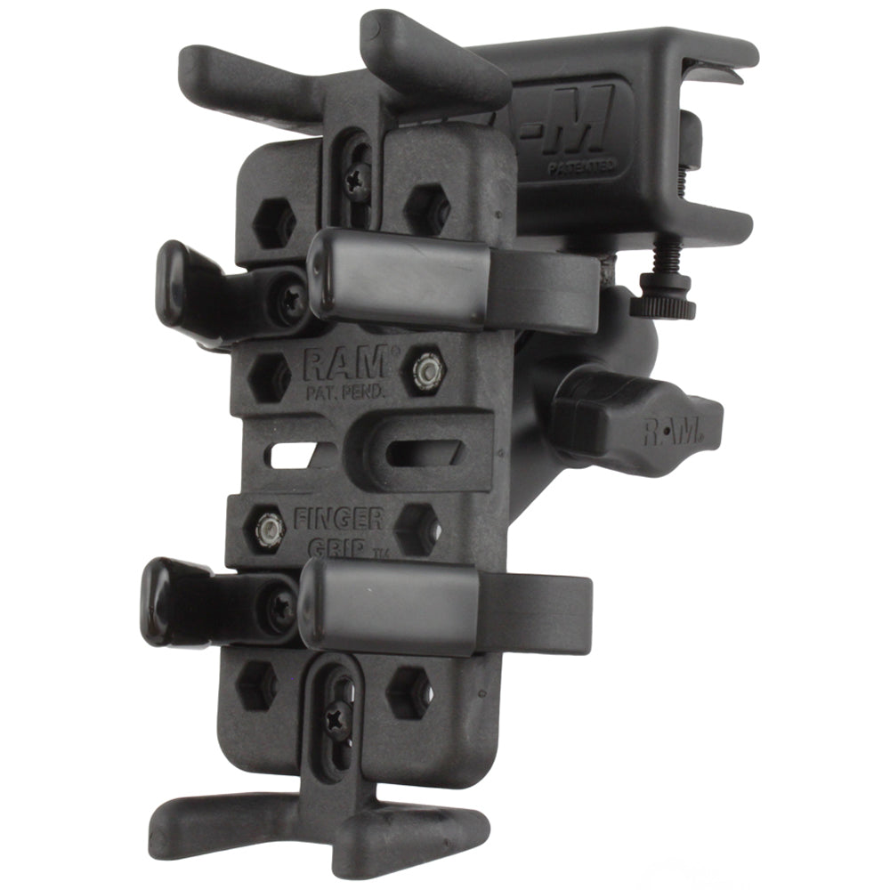 RAM Mount Universal Finger Grip Glare Shield Clamp Mount - RAM-B-177-UN4