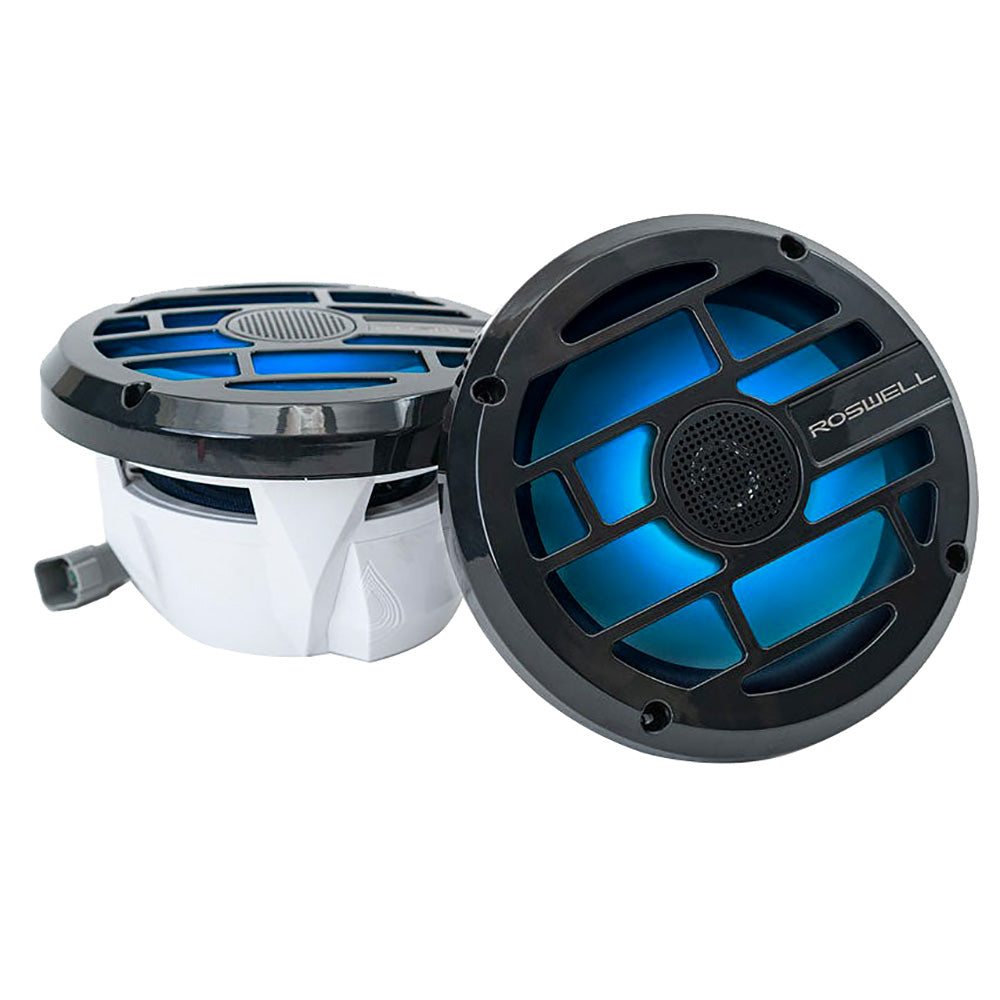 Roswell R Series 7.7” Marine Speakers - Anthracite Grille - 80W RMS & 160W Peak Power - C920-1912