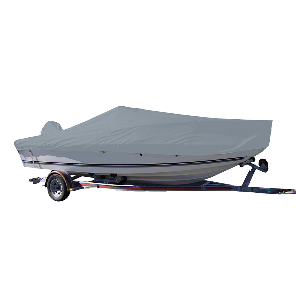 Carver Performance Poly-Guard Styled-to-Fit Boat Cover f/20.5' V-Hull Center Console Fishing Boat - Grey - 70020P-10
