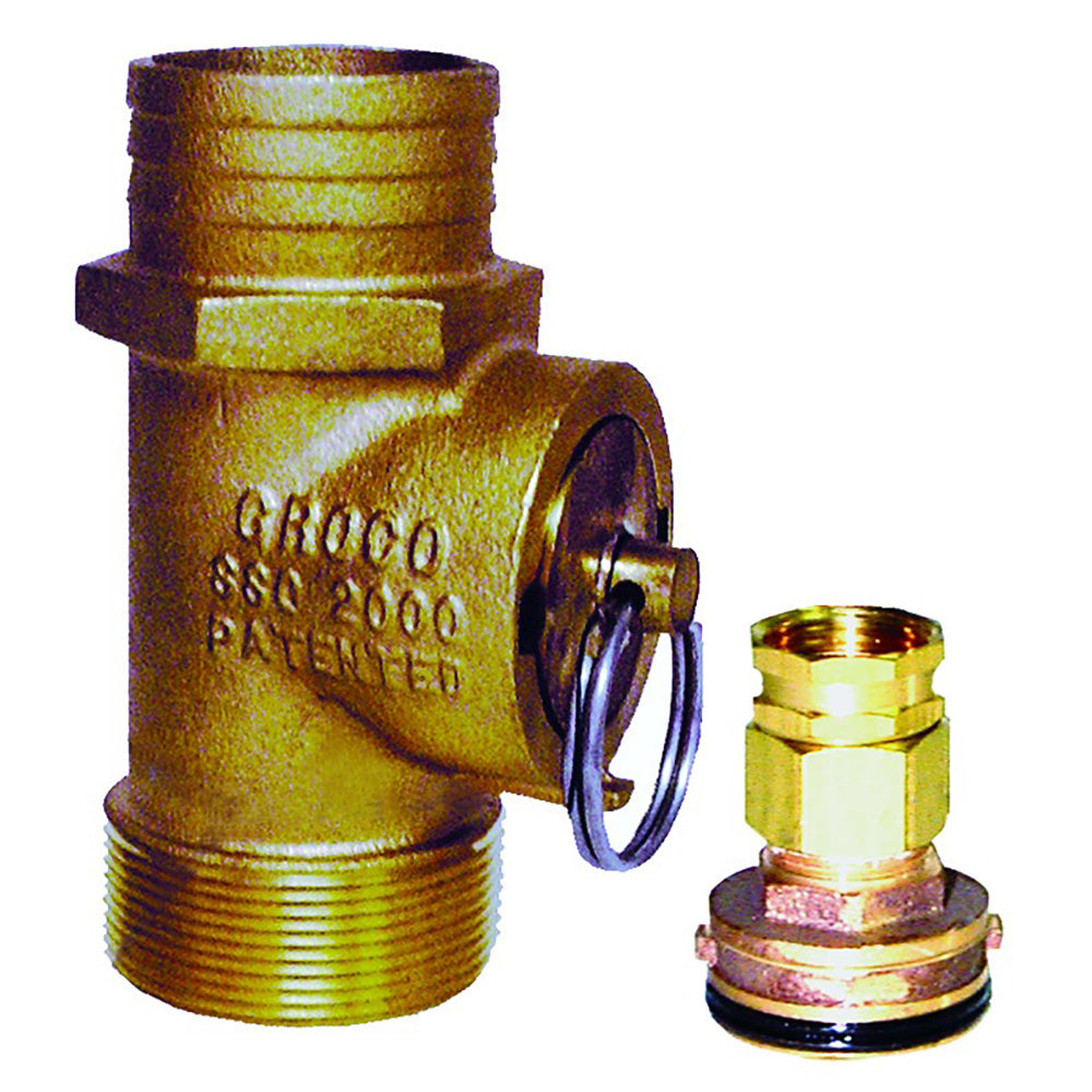 GROCO 1-1/4" Engine Flush Kit & Adaptor - SSC-1250