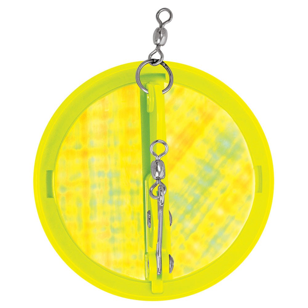 Luhr-Jensen 3-1/4" Dipsy Diver - Chartreuse/Silver Bottom Moon Jelly - 5560-000-2509