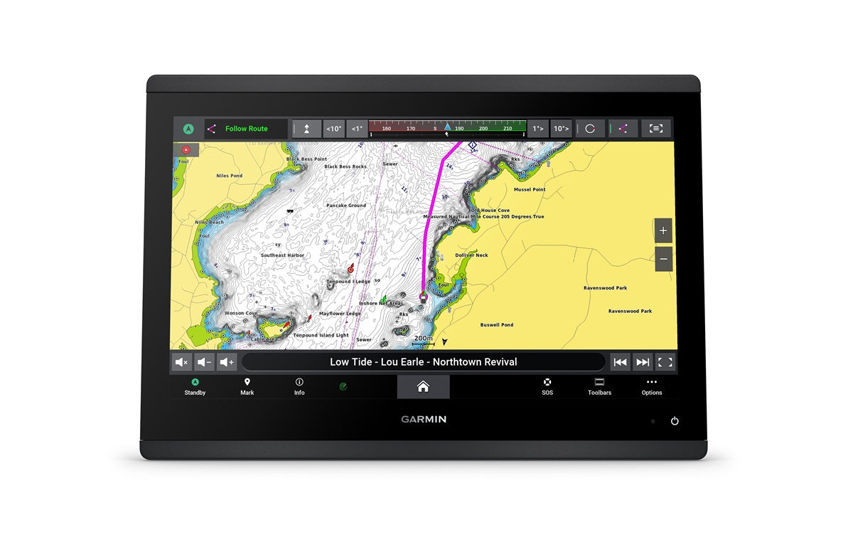 Garmin GPSMAP® 1623xsv Combo GPS/Fishfinder - 010-02919-02