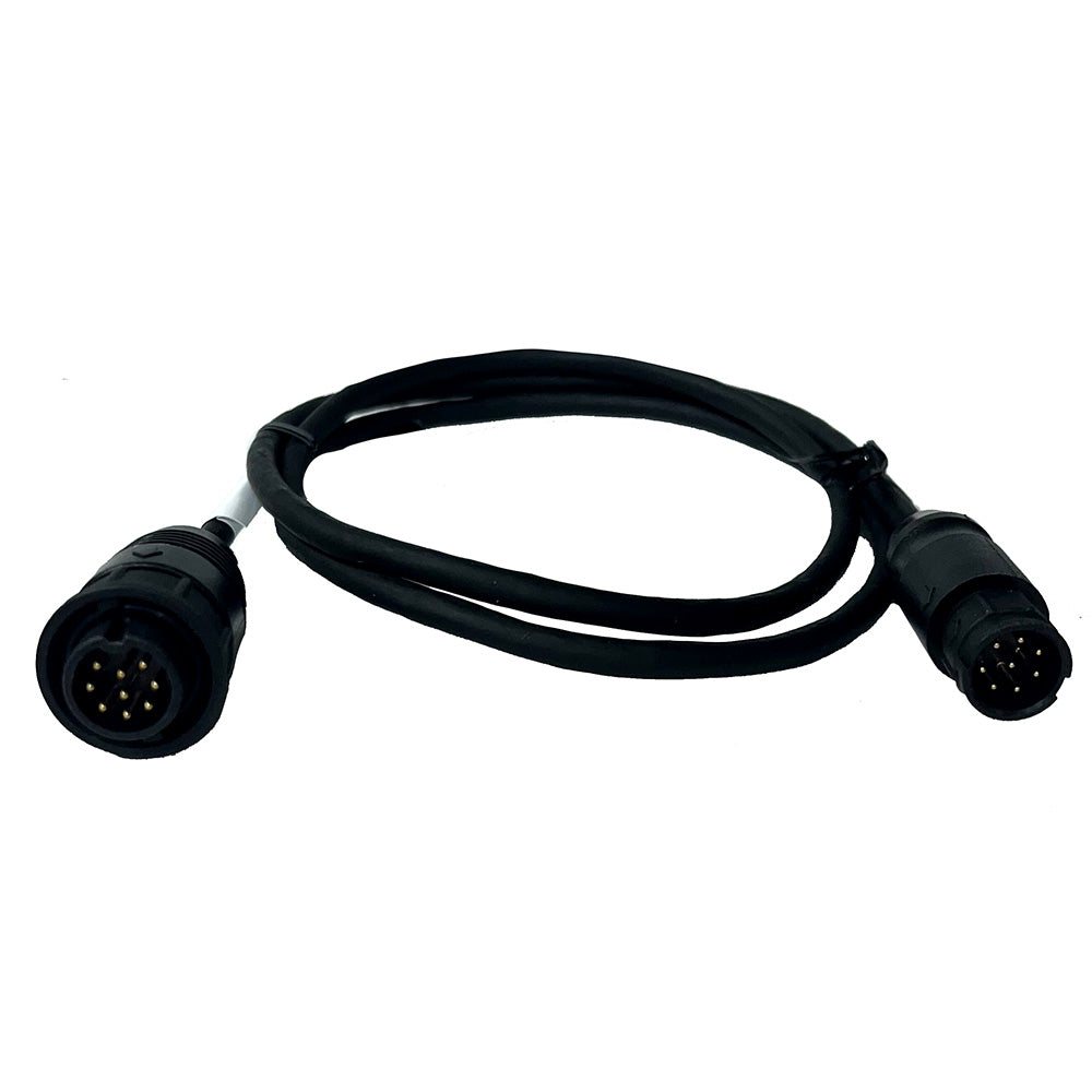 Echonautics 1M Adapter Cable w/Male 9-Pin Navico Connector f/Echonautics 300W, 600W & 1kW Transducers - CBCCMS0502