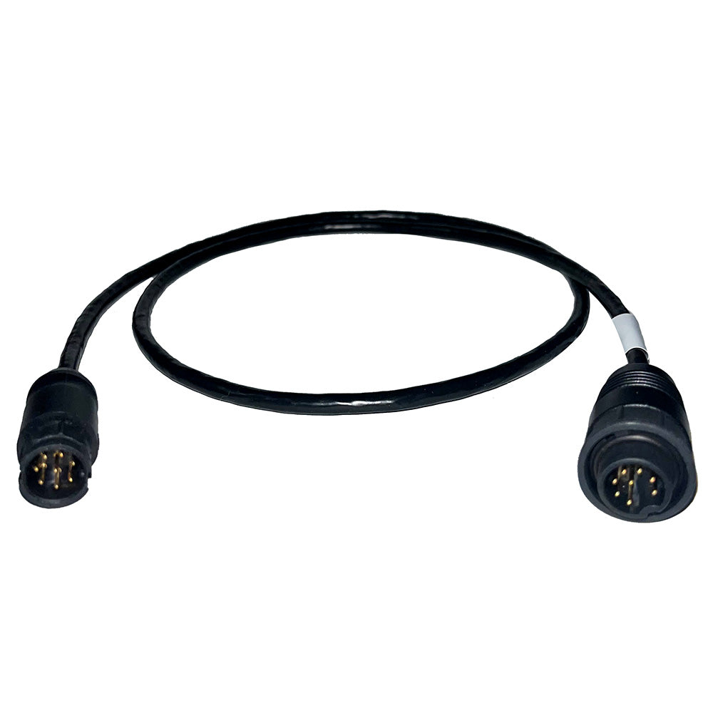 Echonautics 1M Adapter Cable w/Male 8-Pin Black Box Connector f/Echonautics 300W, 600W & 1kW Transducers - CBCCMS0501