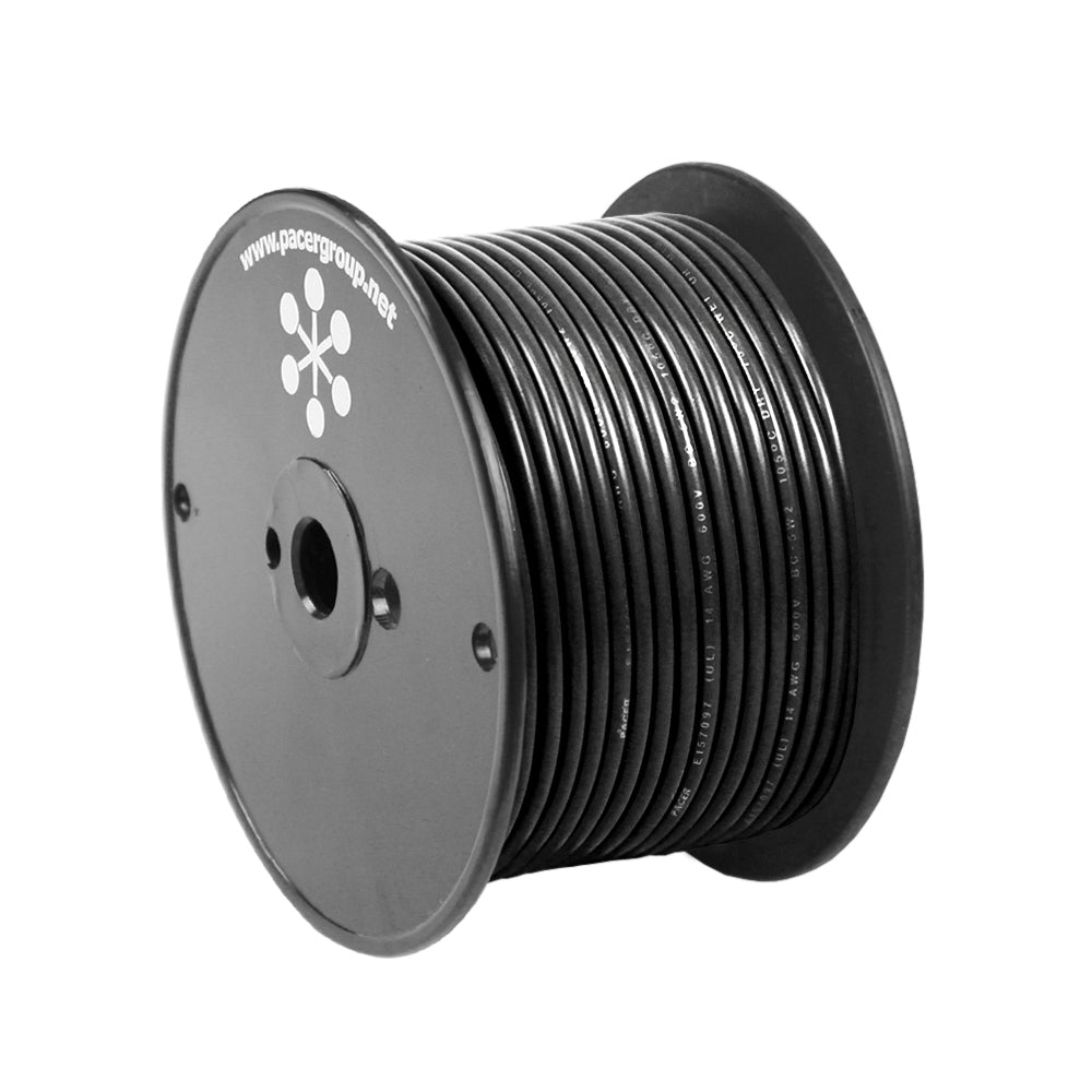 Pacer Black 10 AWG Primary Wire - 20' - WUL10BK-20