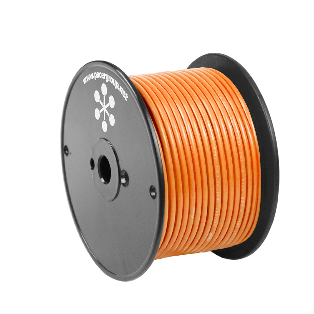 Pacer Orange 10 AWG Primary Wire - 20' - WUL10OR-20