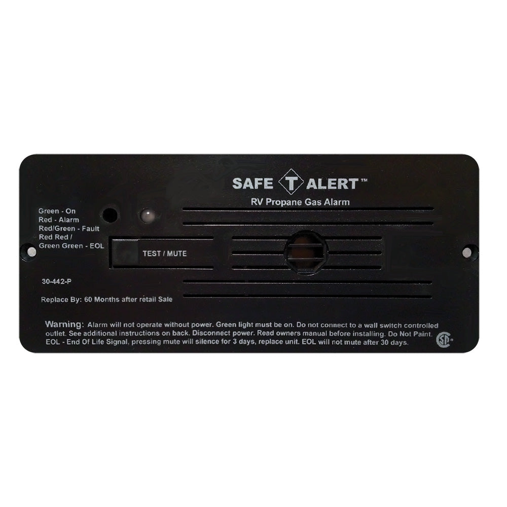 Safe-T-Alert 30 Series 12V RV Propane Alarm - Black - 30-442-P-BL
