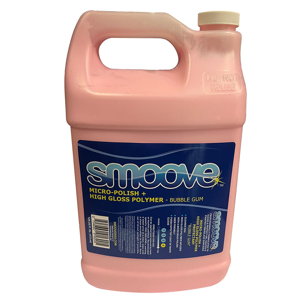 Smoove Bubble Gum Micro Polish + High Gloss Polymer - Gallon - SMO010