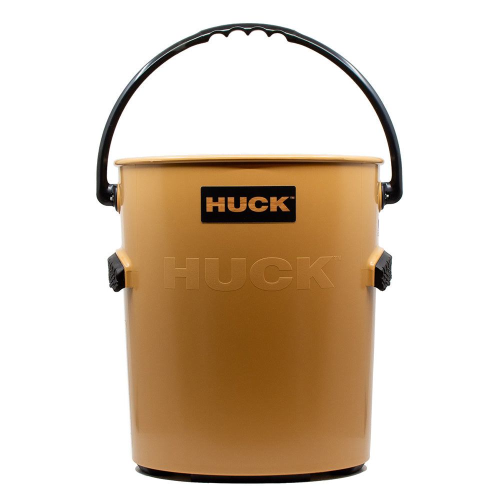 HUCK Performance Bucket - Black n' Tan - Tan w/Black Handle - 87154