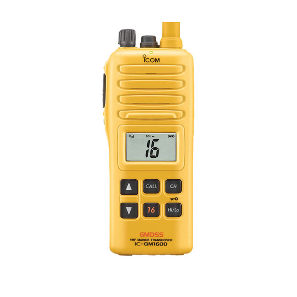 Icom GMDSS VHF Handheld w/BP-234 Battery & Charger - GM1600DU 71