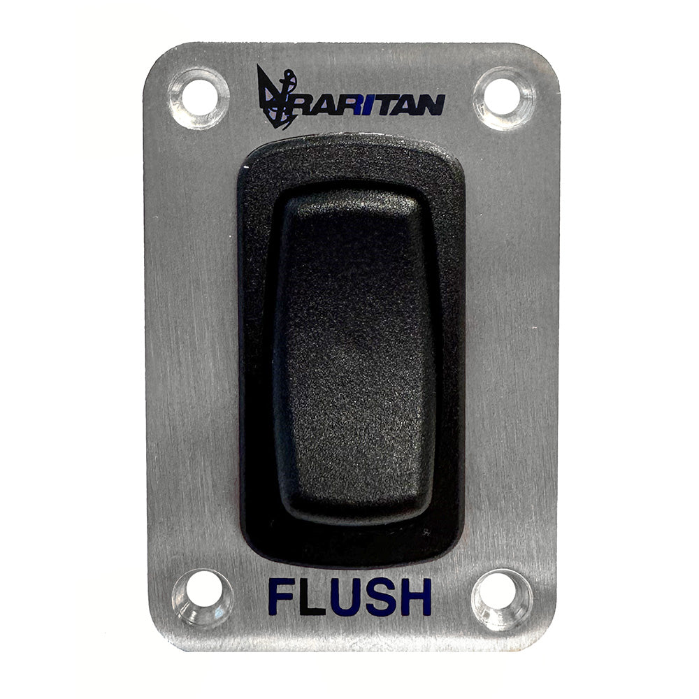 Raritan Momentary Flush Switch w/Stainless Steel Faceplate - PRS