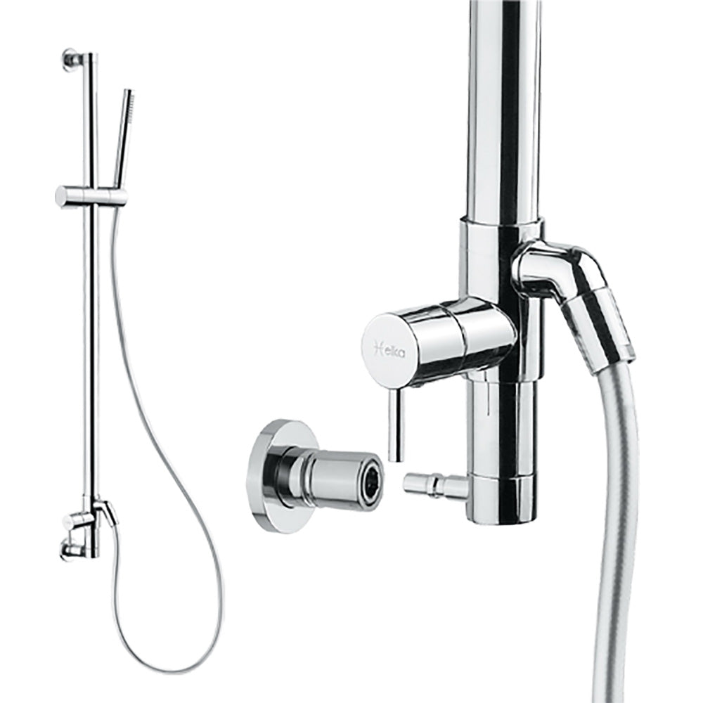 Scandvik All-In-One Shower System - 28" Shower Rail - 16114