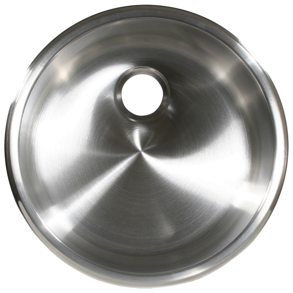 Scandvik SS Cylindrical Sink - (11-5/8" x 5") - Brushed Finish - 10242