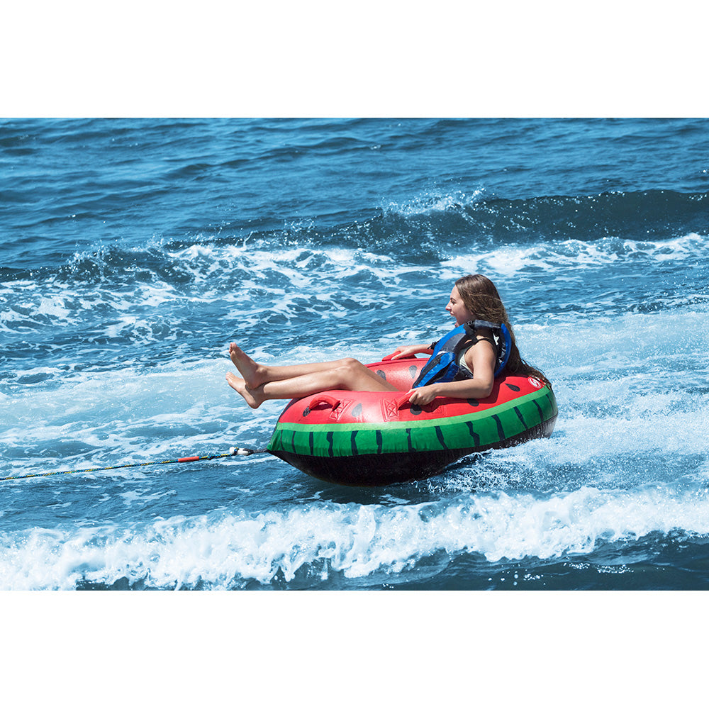 Solstice Watersports Single Rider Watermelon Tube Towable - 22005