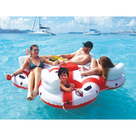 Solstice Watersports Super Chill 4-Person River Tube w/Cooler - 17004