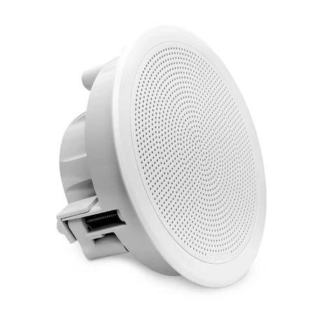 FUSION FM-F65RW 6" White Round Flush Mount Speakers - 010-02299-00
