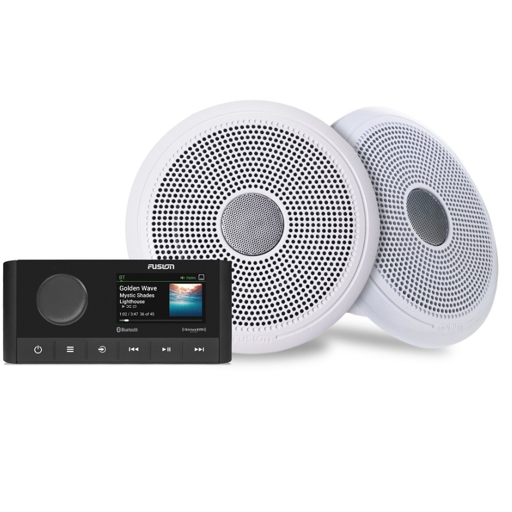FUSION MS-RA210 & 6.5" XS Classic Speaker Kit - 010-02250-50