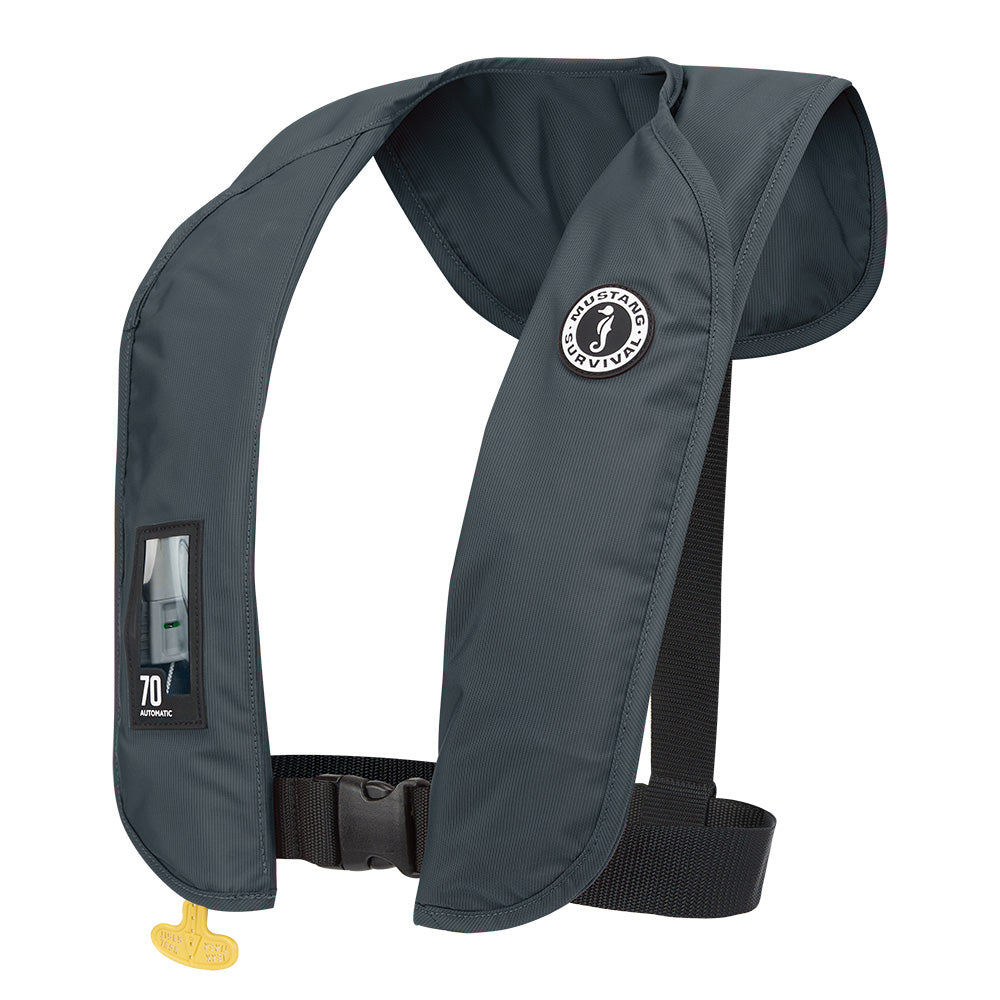 Mustang MIT 70 Automatic Inflatable PFD - Admiral Gray - MD4042-191-0-202