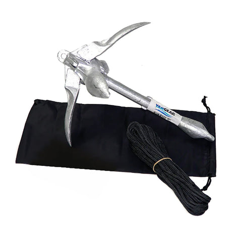 YakGear 3.3lb Grapnel Anchor Kit w/Storage Bag - AB3