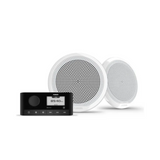 FUSION MS-RA60 & 6.5" EL Sports Speaker Kit - White Speakers - 010-02405-51