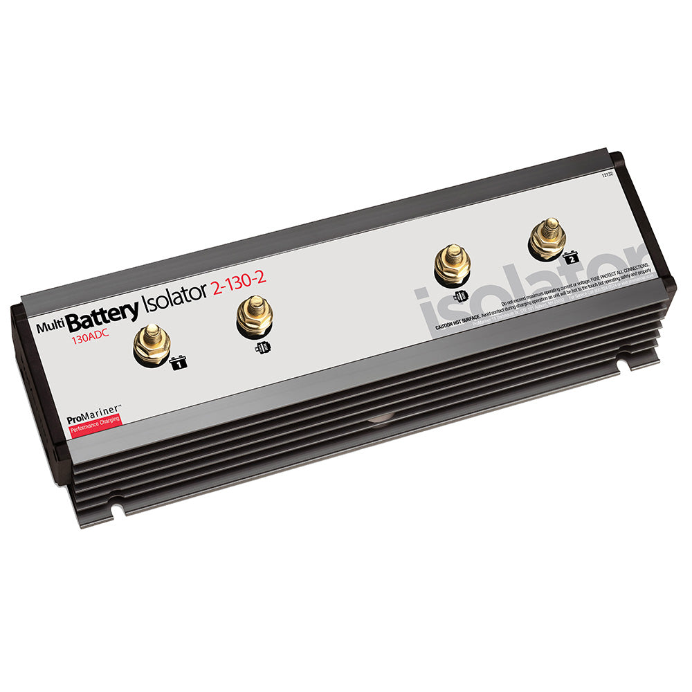 ProMariner Battery Isolator - 2 Alternator - 2 Battery - 130 AMP - 12132
