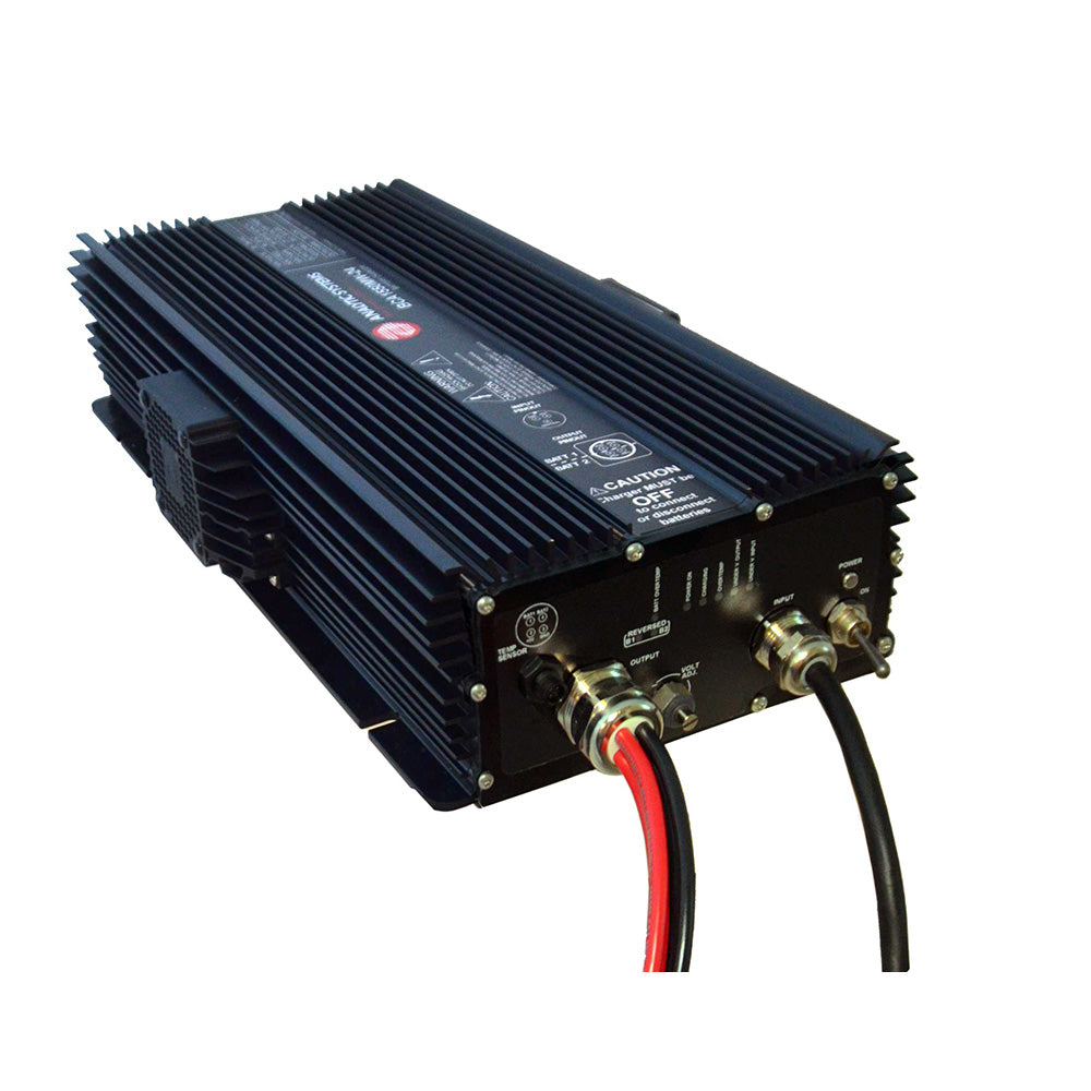 Analytic Systems AC Charger 2-Bank, 60A, 24V Out, 110/220 In, IP66 Rated, Ruggedized & Wide Temp - BCA1550W-24
